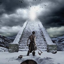 Схема вышивки «путь в валгаллу»