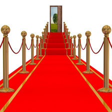 Схема вышивки «красная дорожка»