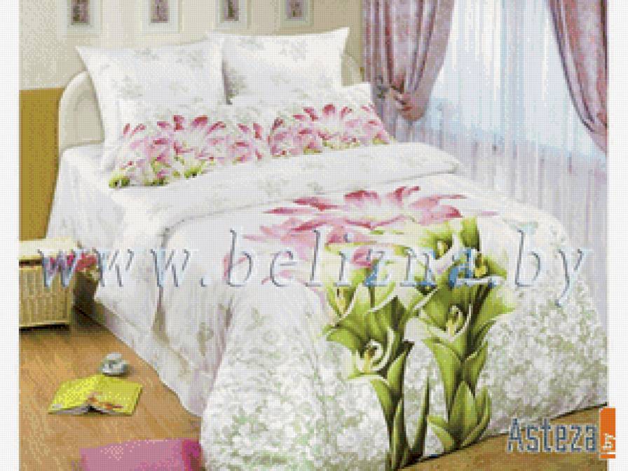 спальня - комната, интерьер - предпросмотр