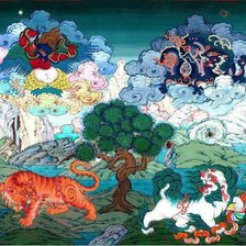 Схема вышивки «4n huchten»