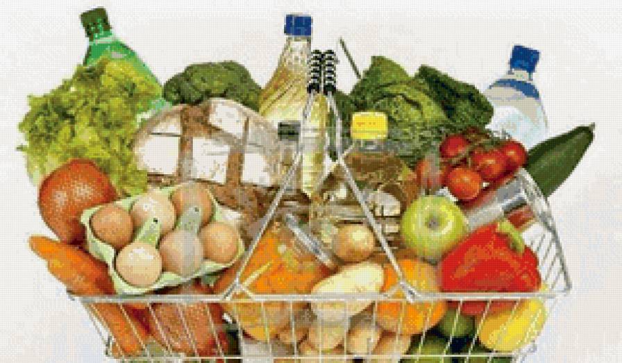 еда - корзина, магазин - предпросмотр