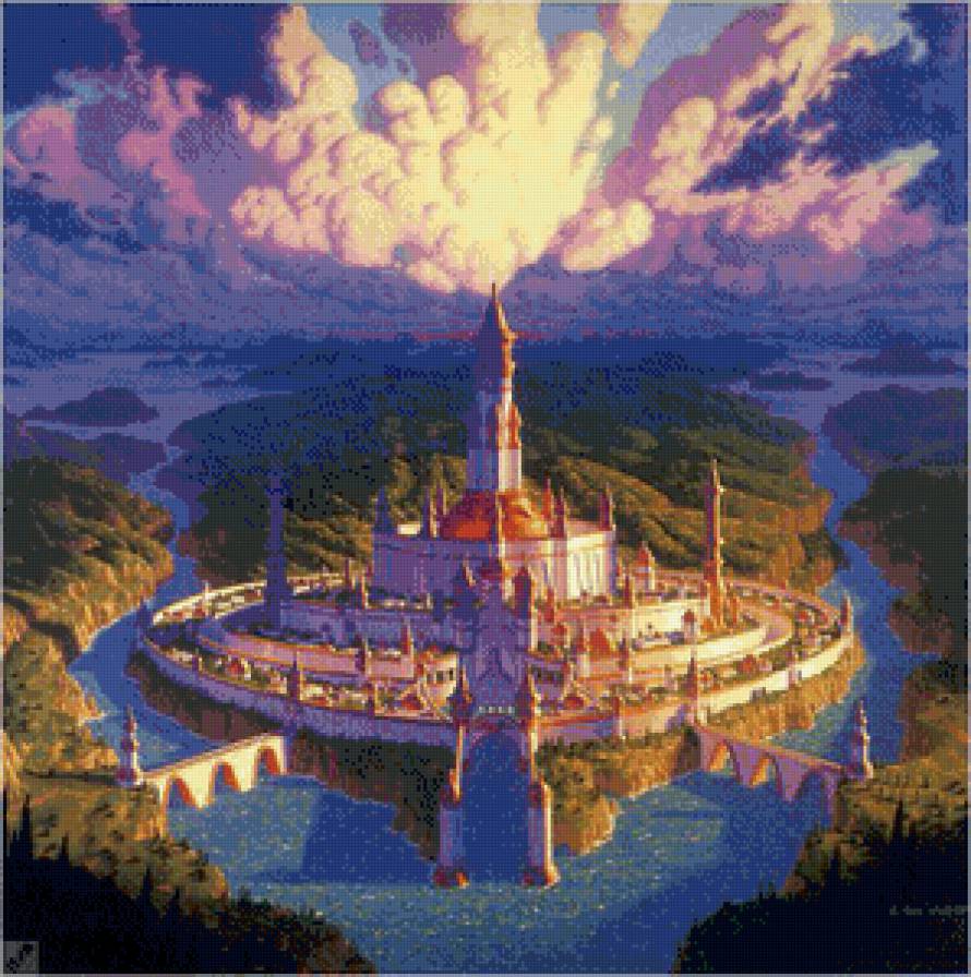 атлантида - город - предпросмотр