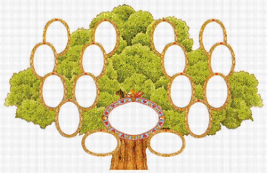 родовое древо - символ, знак - предпросмотр