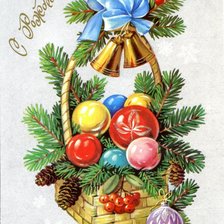 Схема вышивки «новый год»