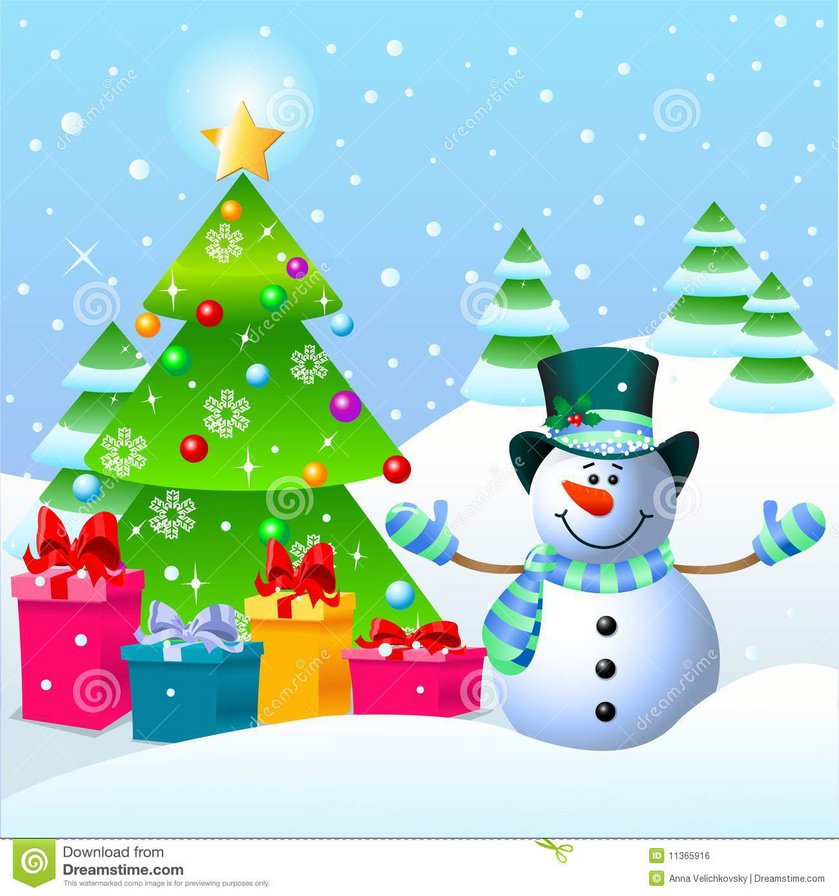 снеговик - оригинал