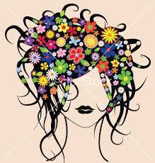 rostro con flores - оригинал