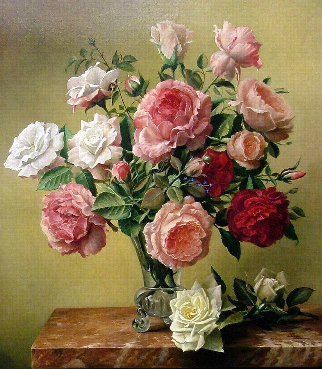 БУКЕТ РОЗ - цветы, букеты, розы - оригинал