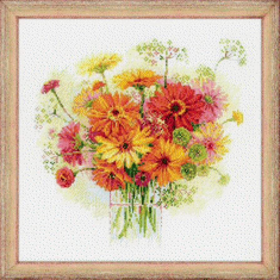 цветы - герберы - предпросмотр