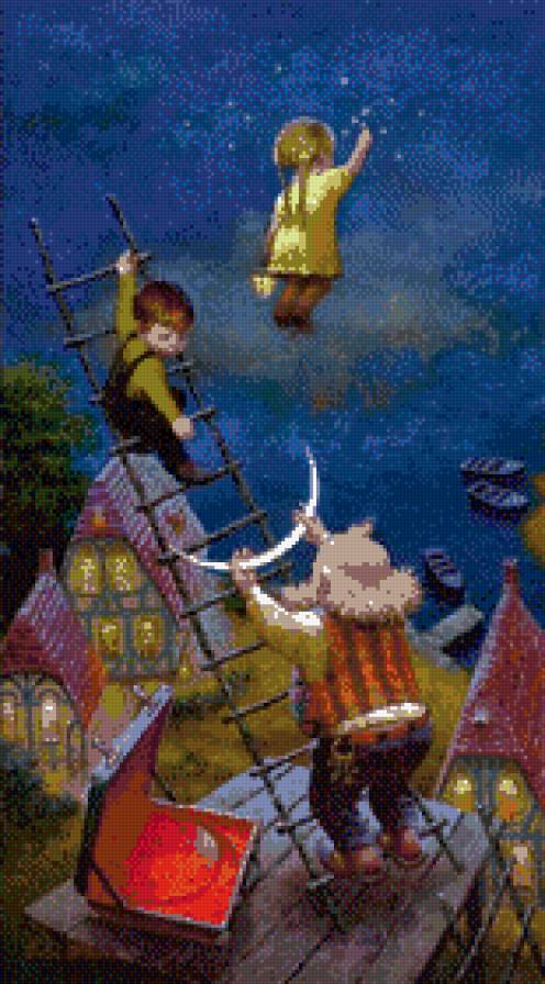 Месяц - дети, месяц - предпросмотр