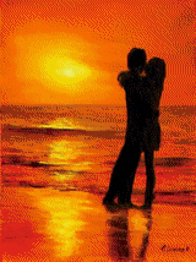 любовь - живопись, любовь, искусство, картина, пара - предпросмотр