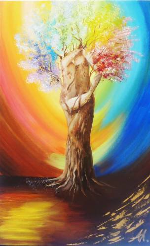 дерево любви - разное, картина, живопись, искусство - оригинал