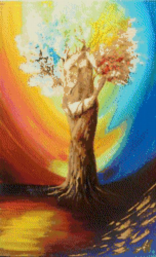 дерево любви - картина, разное, искусство, живопись - предпросмотр