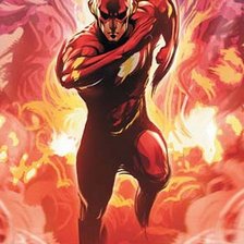 Схема вышивки «The Flash»