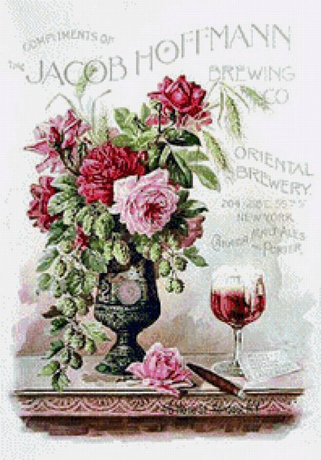 цветы в вазе - предпросмотр