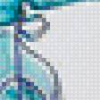 Предпросмотр схемы вышивки «голубая девочка» (№1057452)