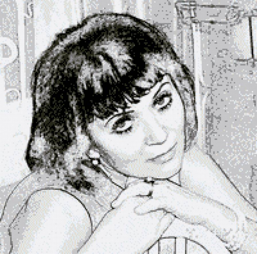 Наташа чб фото - предпросмотр