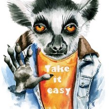 Схема вышивки «Узбагойся!»