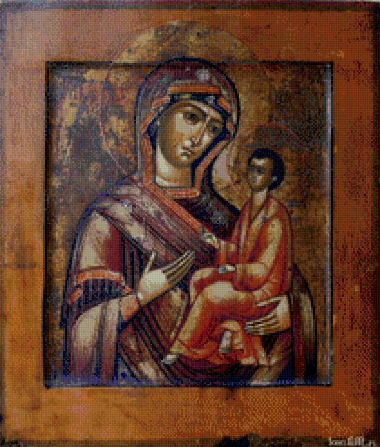 Тихвинская ИБМ - икона, тихвинская, ибм - предпросмотр