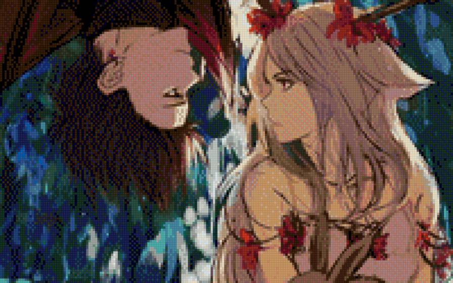 Удивление - парень, аниме, девушка - предпросмотр