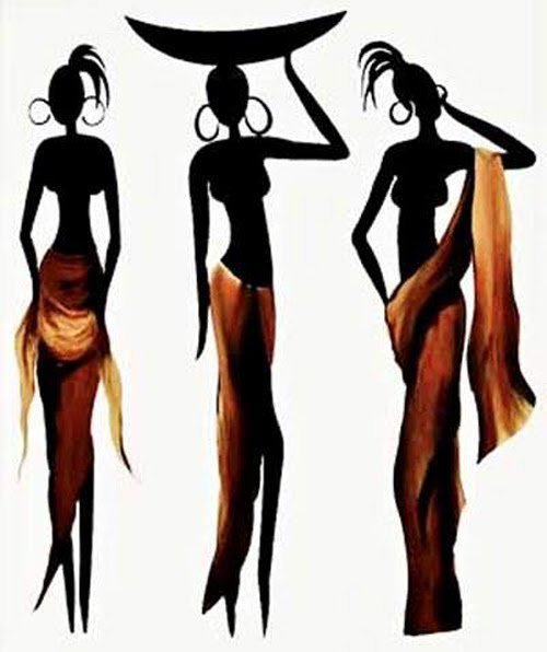 Three African Lady - оригинал