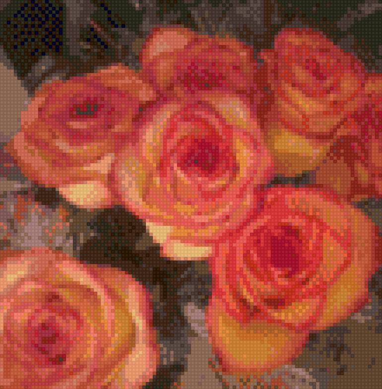 роза букет - цветы, розы - предпросмотр