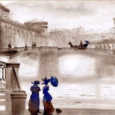 Схема вышивки «Питер»