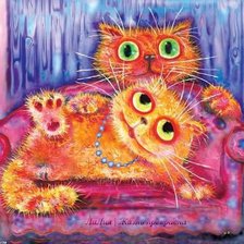 Схема вышивки «Моя мурочка»