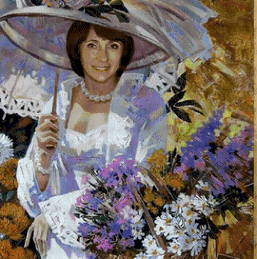 художник Алексей Лашкевич - женский образ в картинах художников - предпросмотр