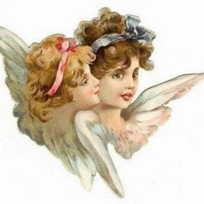 Схема вышивки «angeltitos retrato»