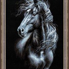 Схема вышивки «лошадь»