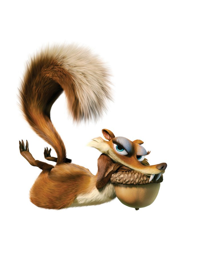 Белка - мульт, ледниковый период - оригинал