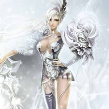 Схема вышивки «Снежная королева»