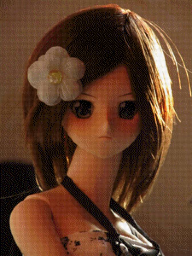 Портрет куклы - куклы - предпросмотр