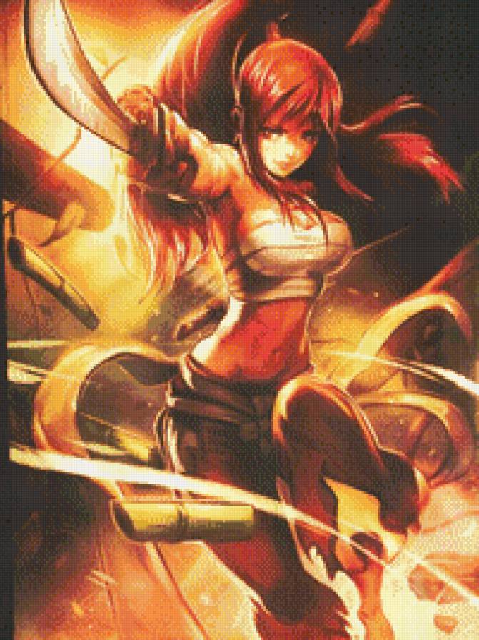 Эльза - хвост феи, фейри тейл, аниме - предпросмотр