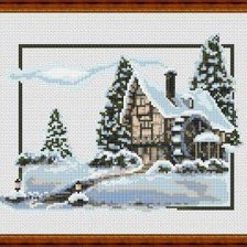Схема вышивки «мельница 2»