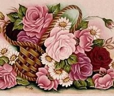 Оригинал схемы вышивки «розы» (№1066260)