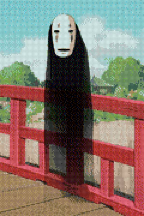 Безликий Бог Каонаси - унесенные призраками, хаяо миядзаки - предпросмотр