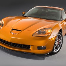 Схема вышивки «Chevrolet Corvette»