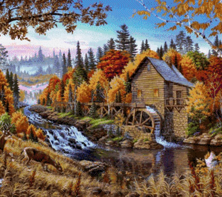 Rueda de Molino - paisaje - предпросмотр