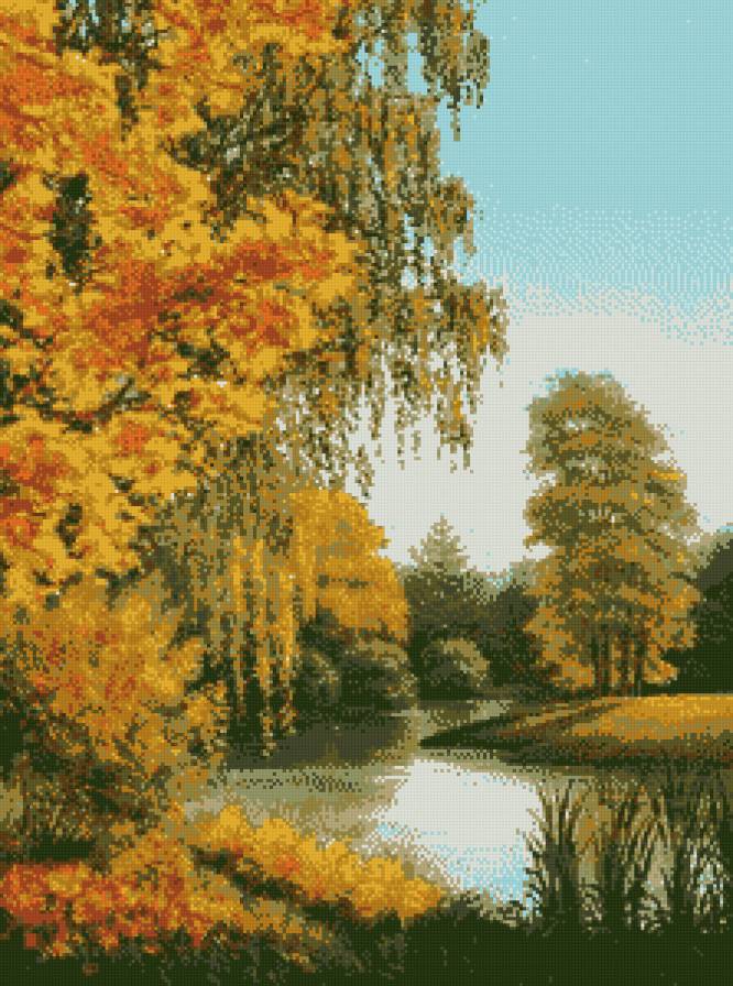 Осень - пейзаж осень - предпросмотр