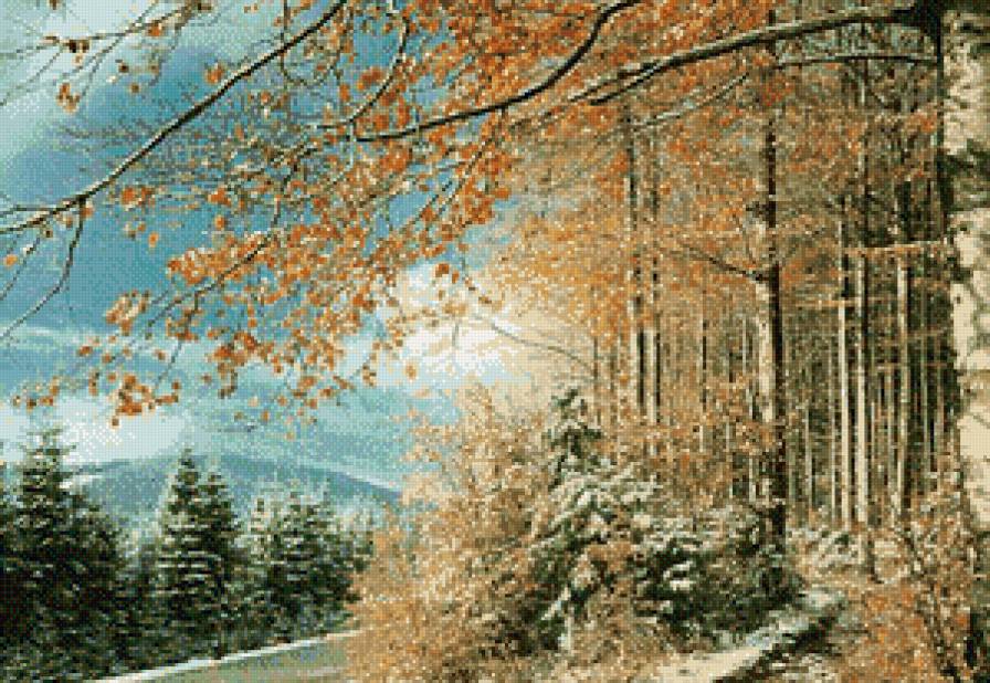 Поздняя осень - осень - предпросмотр