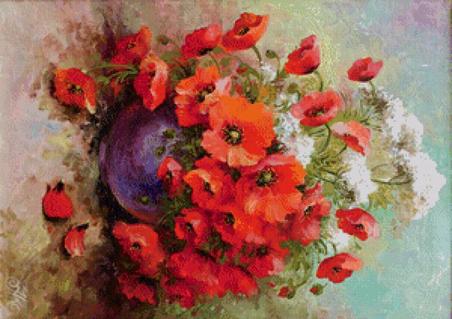 Маки - цветы - предпросмотр