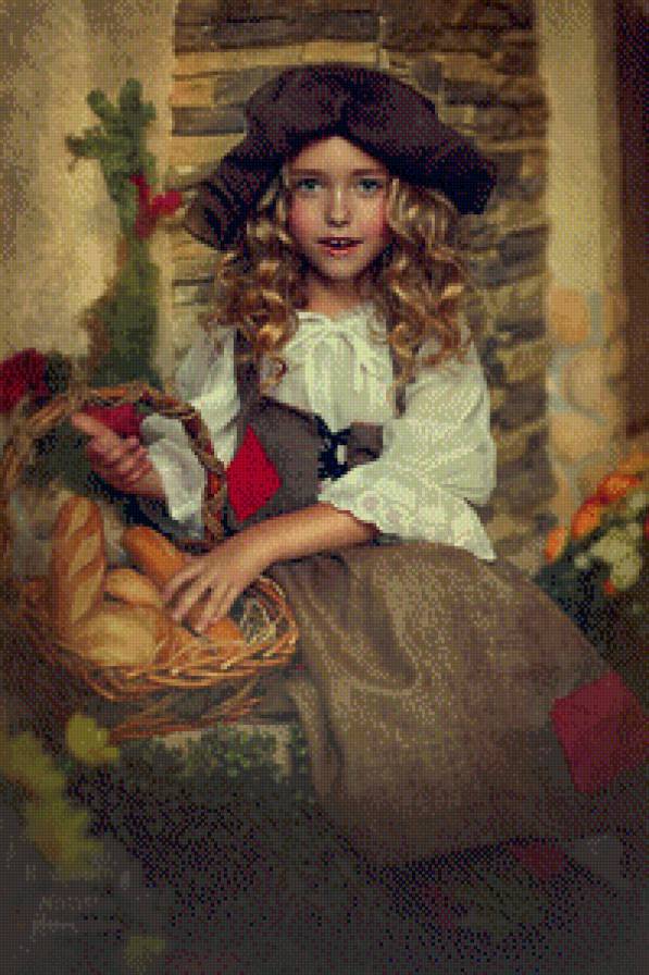 девочка-крестьянка - девочка-крестьянка - предпросмотр