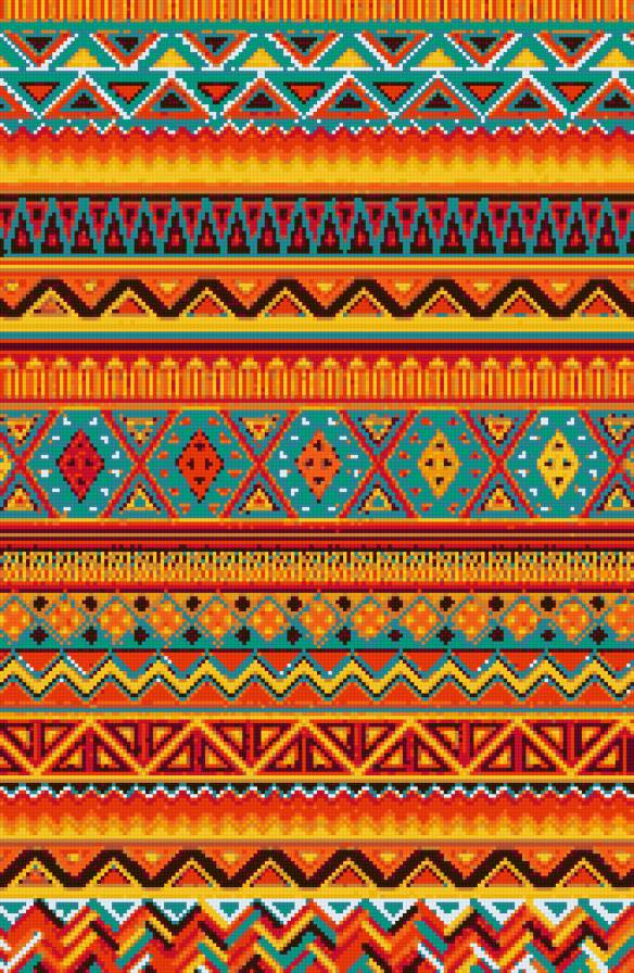 Aztec Pattern - etnik - предпросмотр