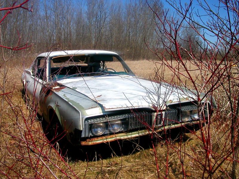 Умирающее авто 3 - ретро, авто, машина - оригинал