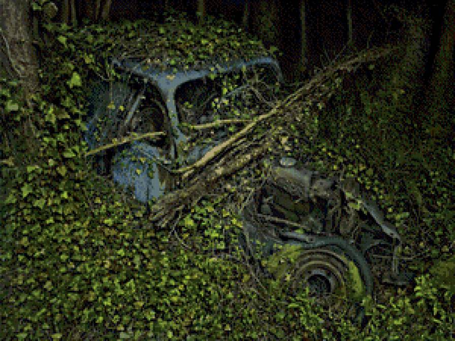 Умирающее авто 7 - ретро, авто, машина - предпросмотр