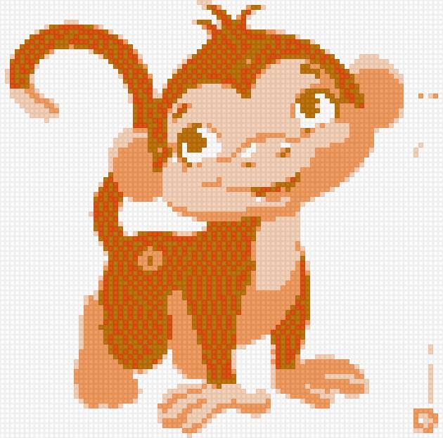 обезьянка для начинающих - для начинающих - предпросмотр