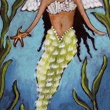 Схема вышивки «sirenita morena»