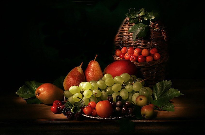 Натюрморт с фруктами - оригинал