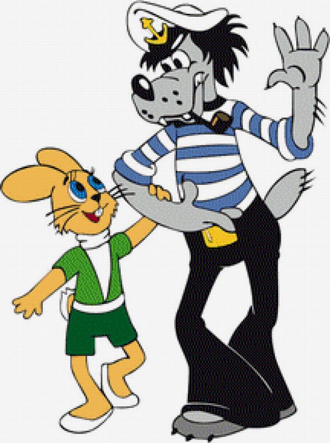 Заяц и волк - погоди, заяц, ну, волк, мультфильм - предпросмотр